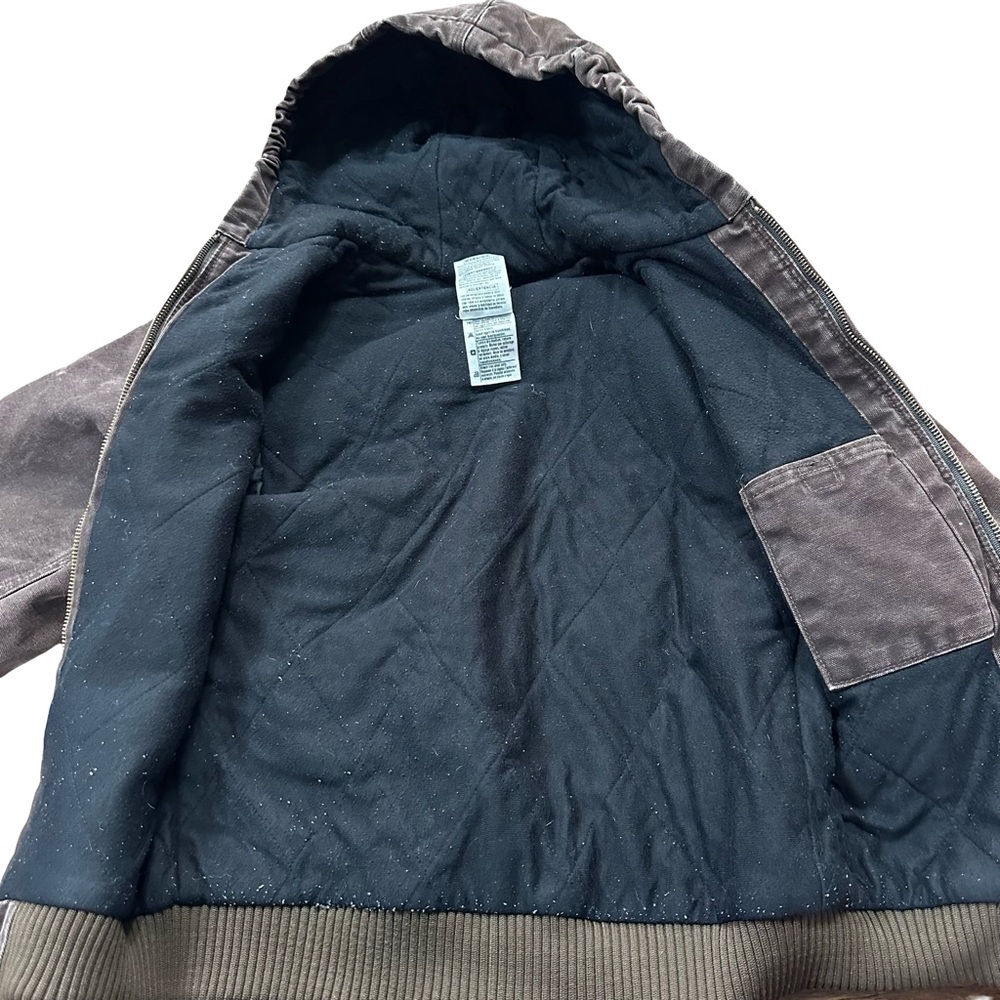 Carhartt Kids Brown Hooded Jacket - Picture 5 of 9